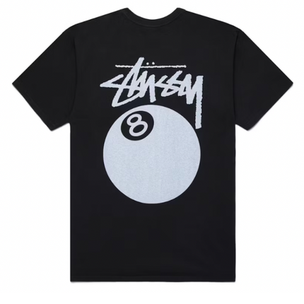 Stussy 8 Ball Pigment Dyed Tee Black