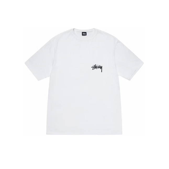 Camiseta Stussy Cerezas Blanca