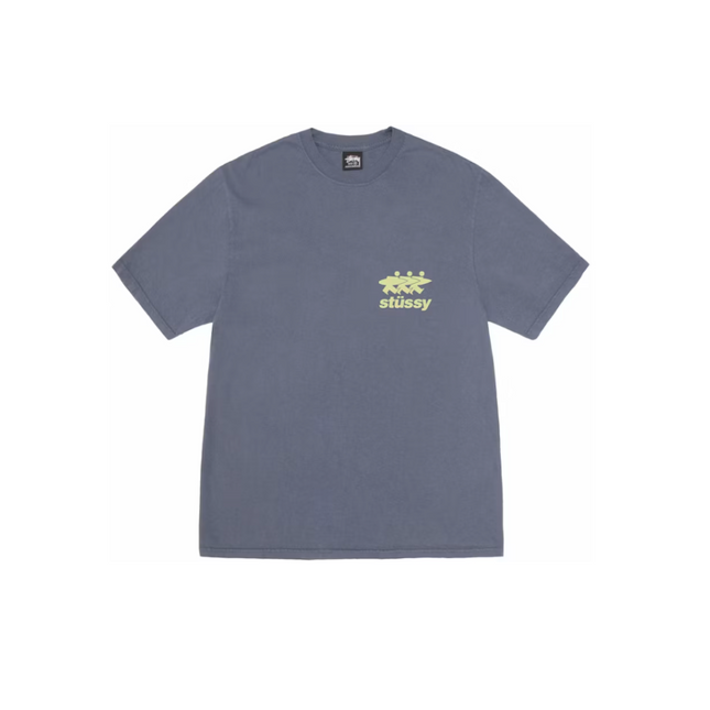 Stussy Surfwalk Pigment Dyed Tee Indigo