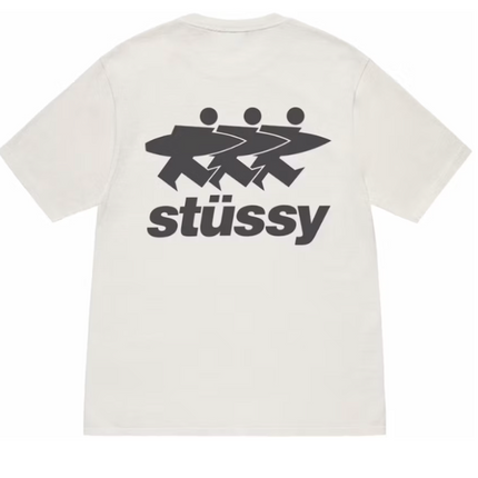 Stussy Surfwalk Pigment Dyed Tee Natural 