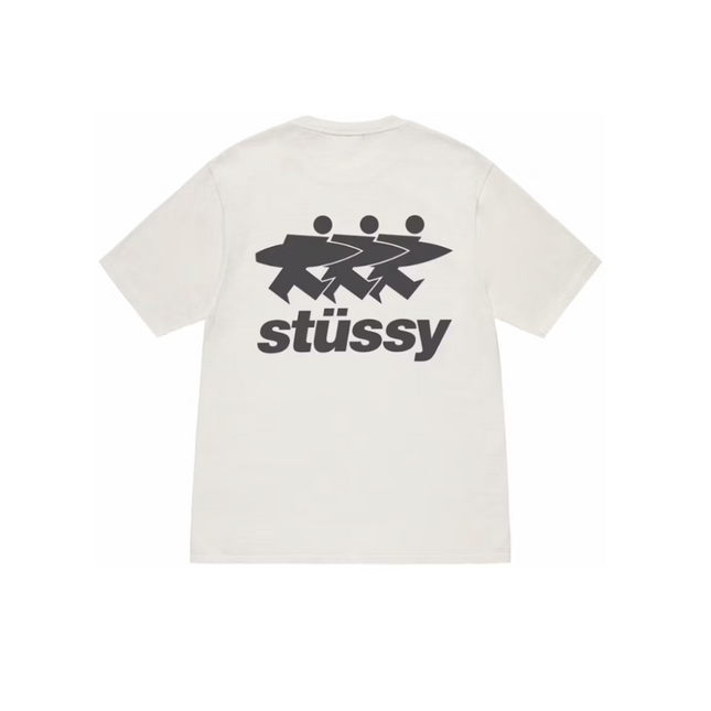 Camiseta Stussy Surfwalk teñida con pigmentos natural 