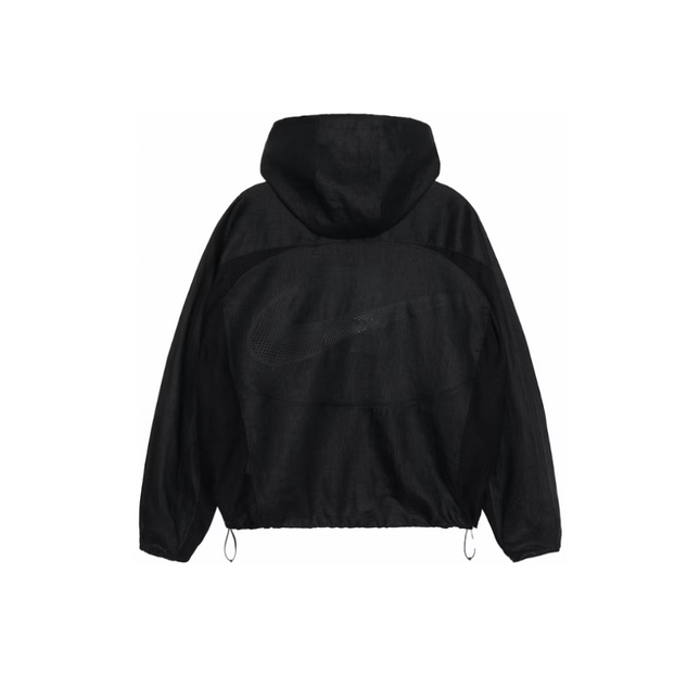 Stussy x Nike Linen Shell Jacket Black