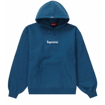 Sudadera con capucha Supreme Box Logo (OI23) Azul