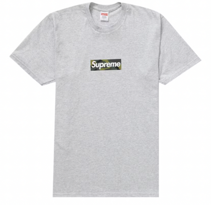 Supreme Box Logo Tee (FW23) Ash Gray