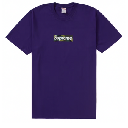 Supreme Box Logo Tee (FW23) Purple