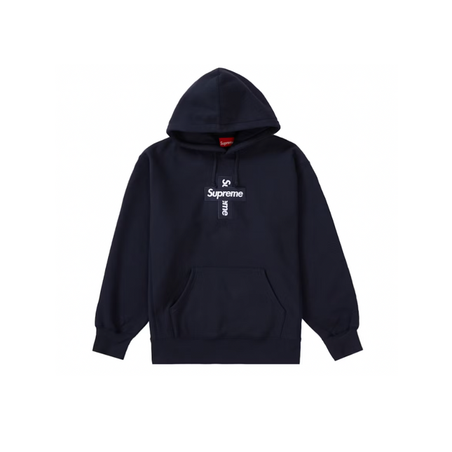 Supreme Cross Box Logo Hooded Sweatshirt Black – Coproom Supreme Cross Box Logo Hooded Sweatshirt Black – Coproom