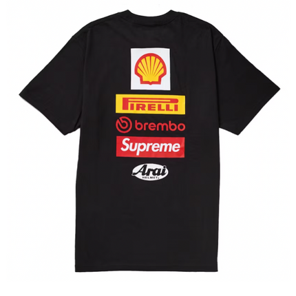 Supreme Ducati Logo Tee Black