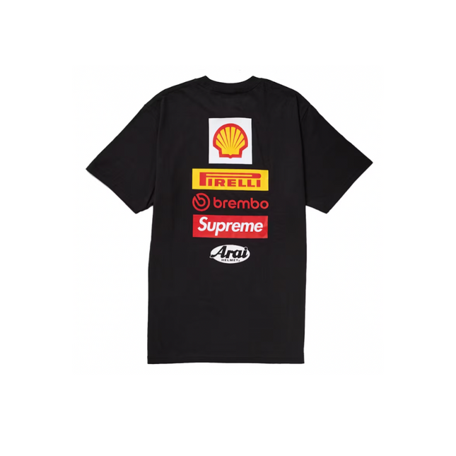 Camiseta Supreme Ducati Logo Negro