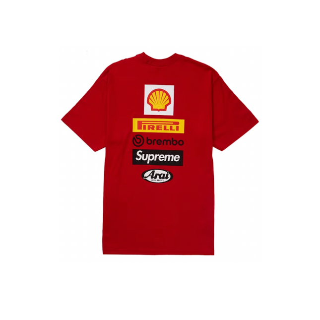 Camiseta Supreme Ducati Logo Rojo