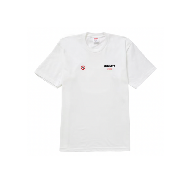 Camiseta Supreme Ducati Logo Blanco