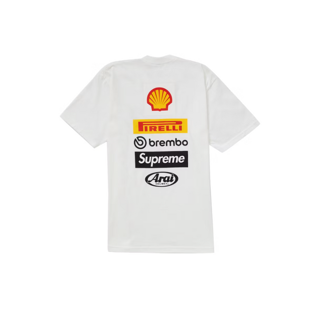 Camiseta Supreme Ducati Logo Blanco