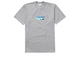 Supreme Emilio Pucci Box Logo Tee Heather Grey/Blue