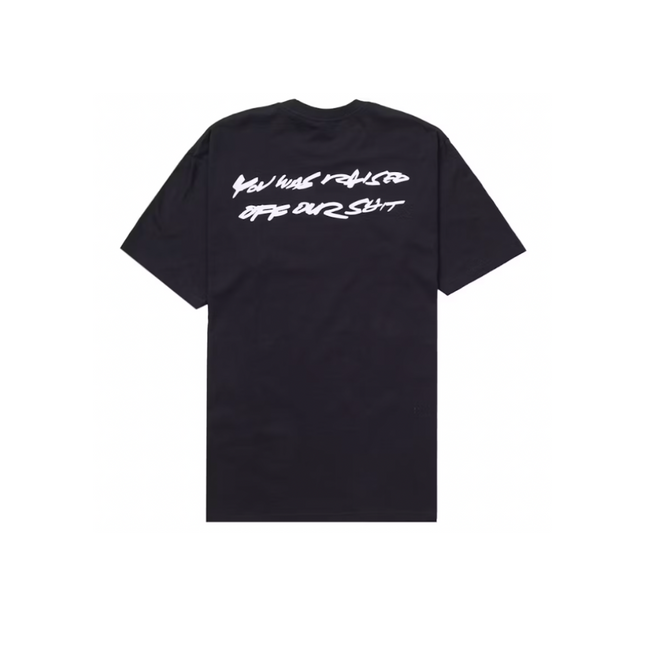 Camiseta Supreme Futura Box Logo Negra