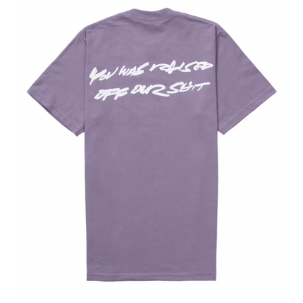 Supreme Futura Box Logo Tee Dusty Purple