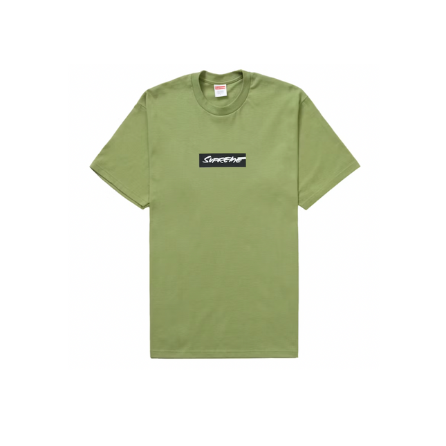 Camiseta Supreme Futura Box Logo Musgo