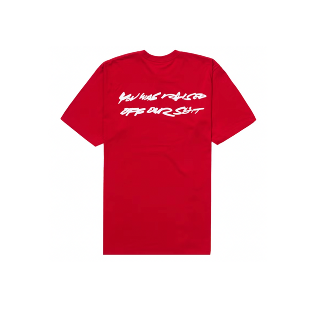 Camiseta Supreme Futura Box Logo Rojo