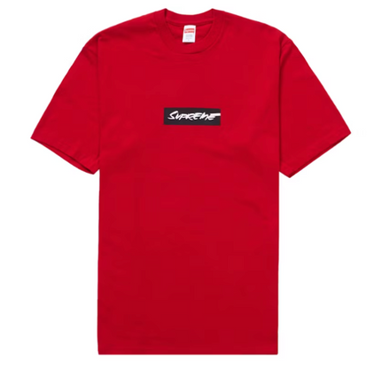 Camiseta Supreme Futura Box Logo Rojo