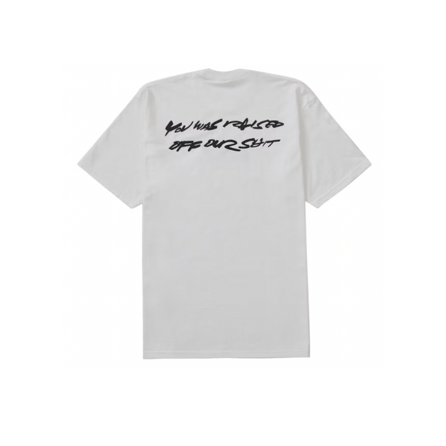 Camiseta Supreme Futura Box Logo Blanco