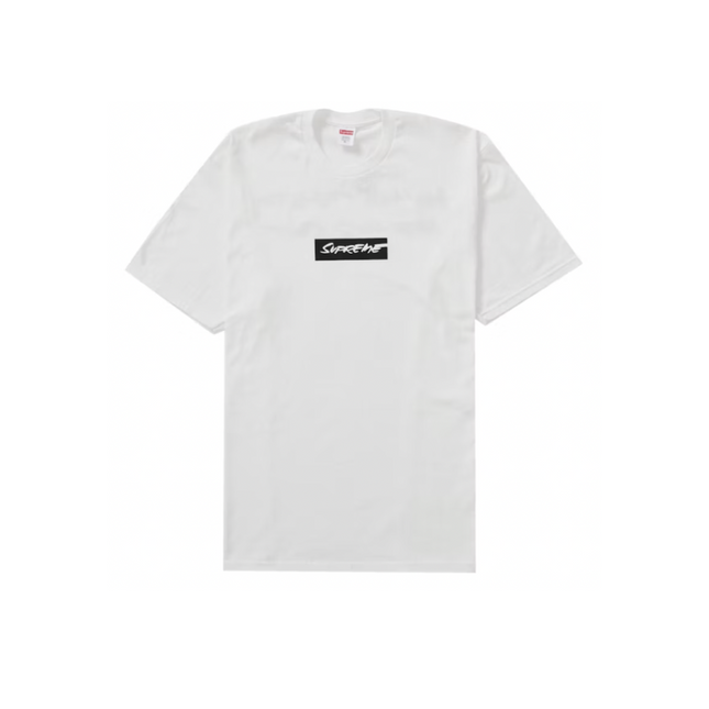 Camiseta Supreme Futura Box Logo Blanco