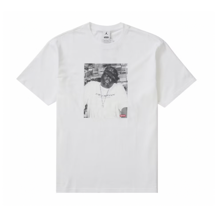 Supreme Jordan Biggie S/S Top White