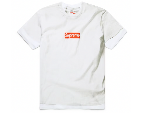 Supreme MM6 Maison Margiela Box Logo Tee White – Coproom