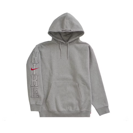 Supreme Nike Hooded Sweatshirt Heather Grey