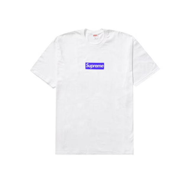 Camiseta Supreme Seoul Box Logo Blanco