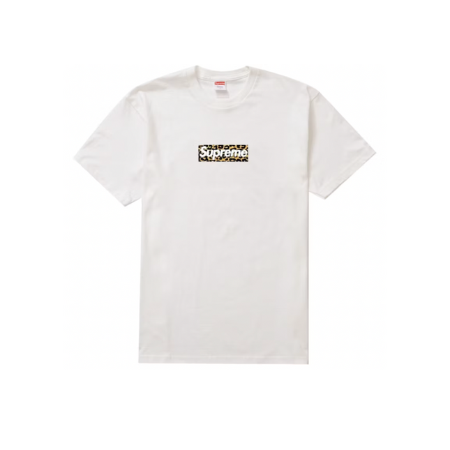 Camiseta Supreme Shanghai Box Logo Blanco