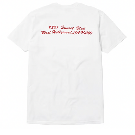 Supreme West Hollywood Box Logo Tee White