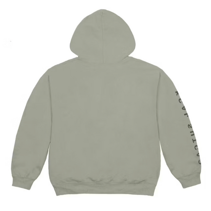 Travis Scott New Sight Sudadera con capucha y cremallera en verde oliva