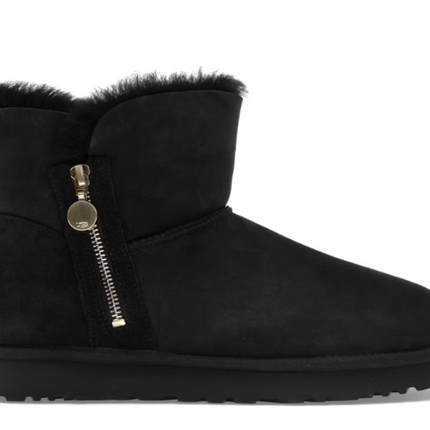 UGG Bailey Zip Mini Boot Black