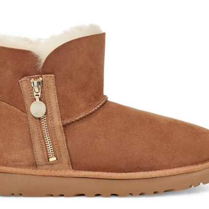 UGG Bailey Zip Mini Boot Chestnut