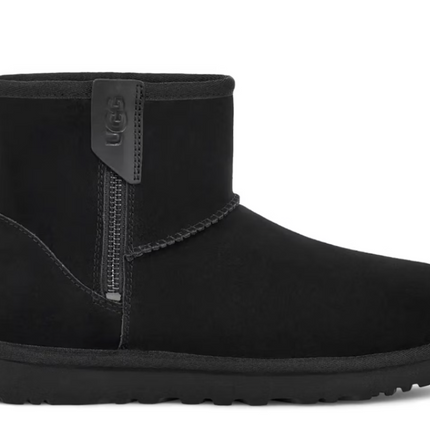 UGG Classic Mini Bailey Zip Boot Black