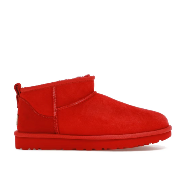 Bota UGG Classic Ultra Mini Samba Roja