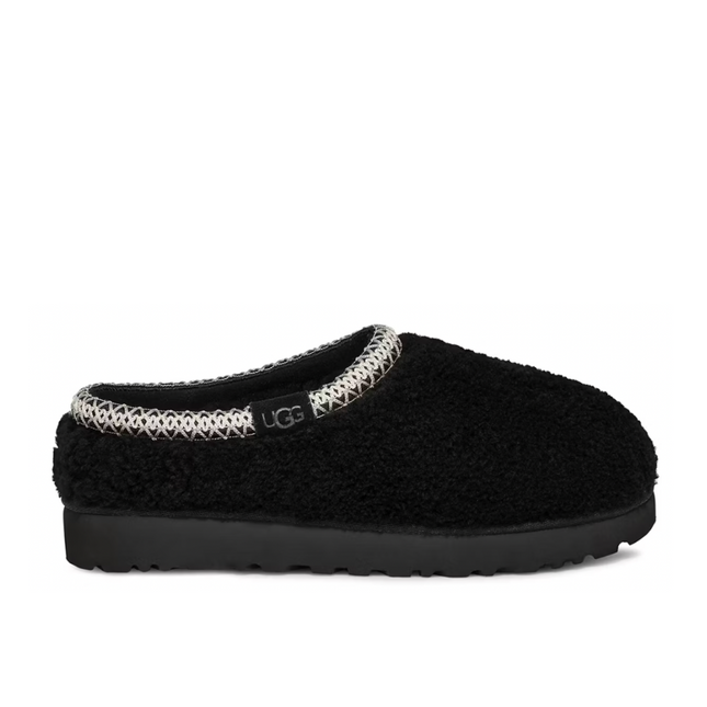 UGG Tasman Maxi Curly Slipper Black