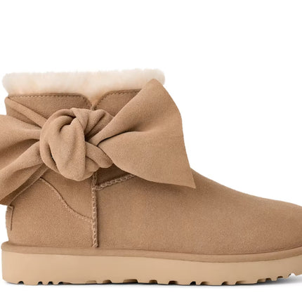 UGG Classic Mini Bow Boot Sand