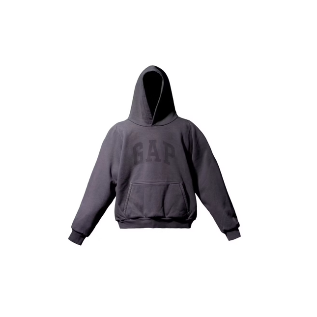 Yeezy Gap Dove Shrunken Hoodie Black