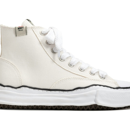 Maison Mihara Yasuhiro Peterson OG Sole Canvas High White A01FW701, vue principale