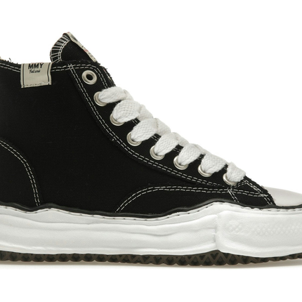 Maison Mihara Yasuhiro Peterson OG Sole Canvas High Black A01FW701-BLK, vue principale