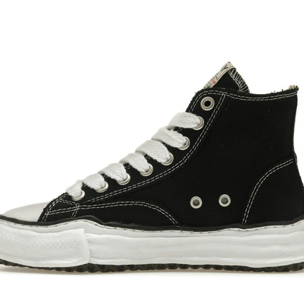 Maison Mihara Yasuhiro Peterson OG Sole Canvas High Black A01FW701-BLK, profil intérieur