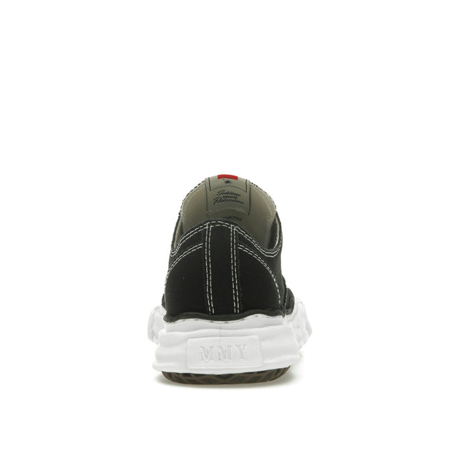 Maison Mihara Yasuhiro Peterson OG Sole Canvas Low Black A01FW702-BLK, arrière