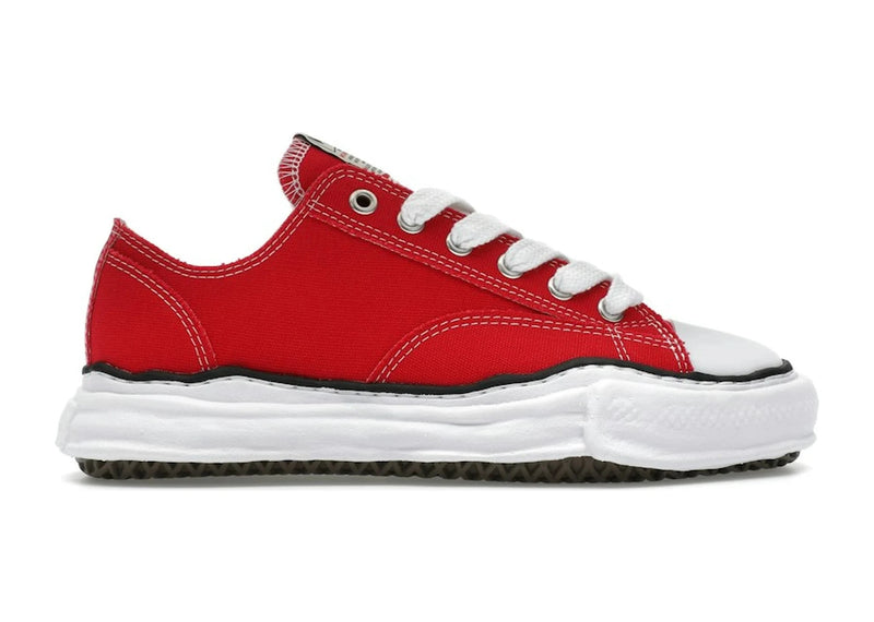 Maison Mihara Yasuhiro Peterson OG Sole Canvas Low Red