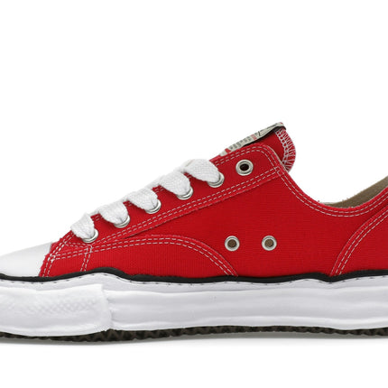 Maison Mihara Yasuhiro Peterson OG Sole Canvas Low Red A01FW702-RED, profil intérieur
