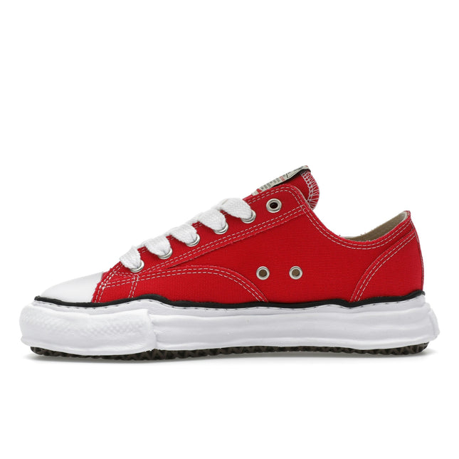 Maison Mihara Yasuhiro Peterson OG Sole Canvas Low Red A01FW702-RED, profil intérieur