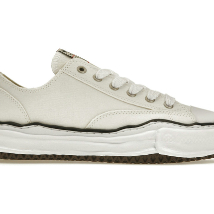 Maison Mihara Yasuhiro Peterson OG Sole Canvas Low White A01FW702-WHT, vue principale