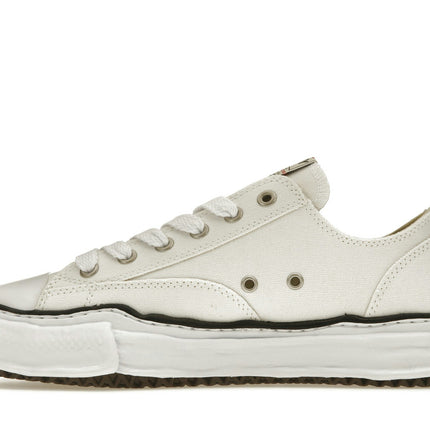 Maison Mihara Yasuhiro Peterson OG Sole Canvas Low White A01FW702-WHT, profil intérieur