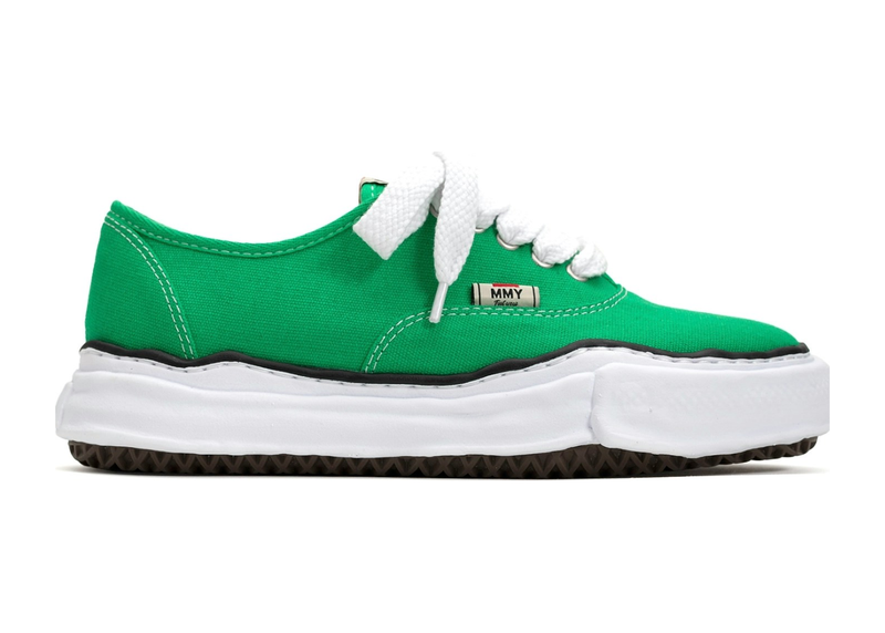 Maison Mihara Yasuhiro Baker OG Sole Canvas Low Green