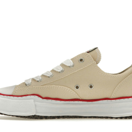 Maison Mihara Yasuhiro Peterson OG Sole Canvas Low Natural A04FW729, profil intérieur
