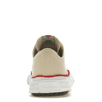 Maison Mihara Yasuhiro Peterson OG Sole Canvas Low Natural A04FW729, arrière