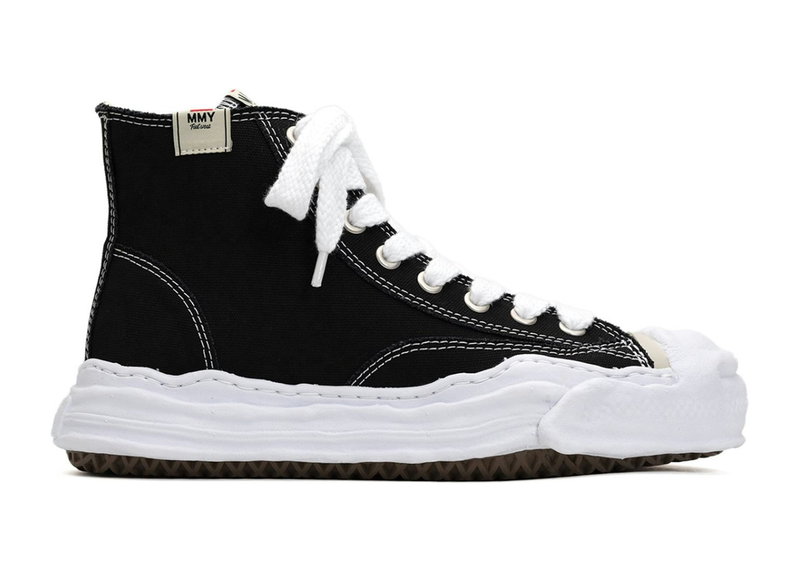 Maison Mihara Yasuhiro Hank OG Sole Canvas Hi Black White